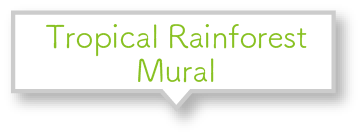 Tropical Rainforest Mural