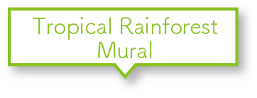 Tropical Rainforest Mural
