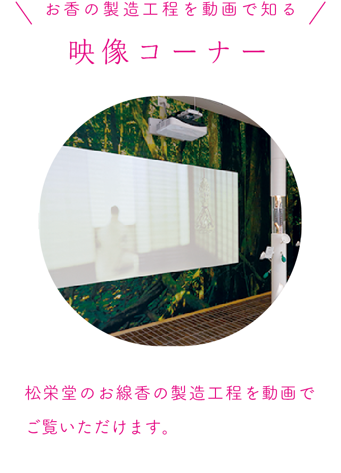 映像コーナー